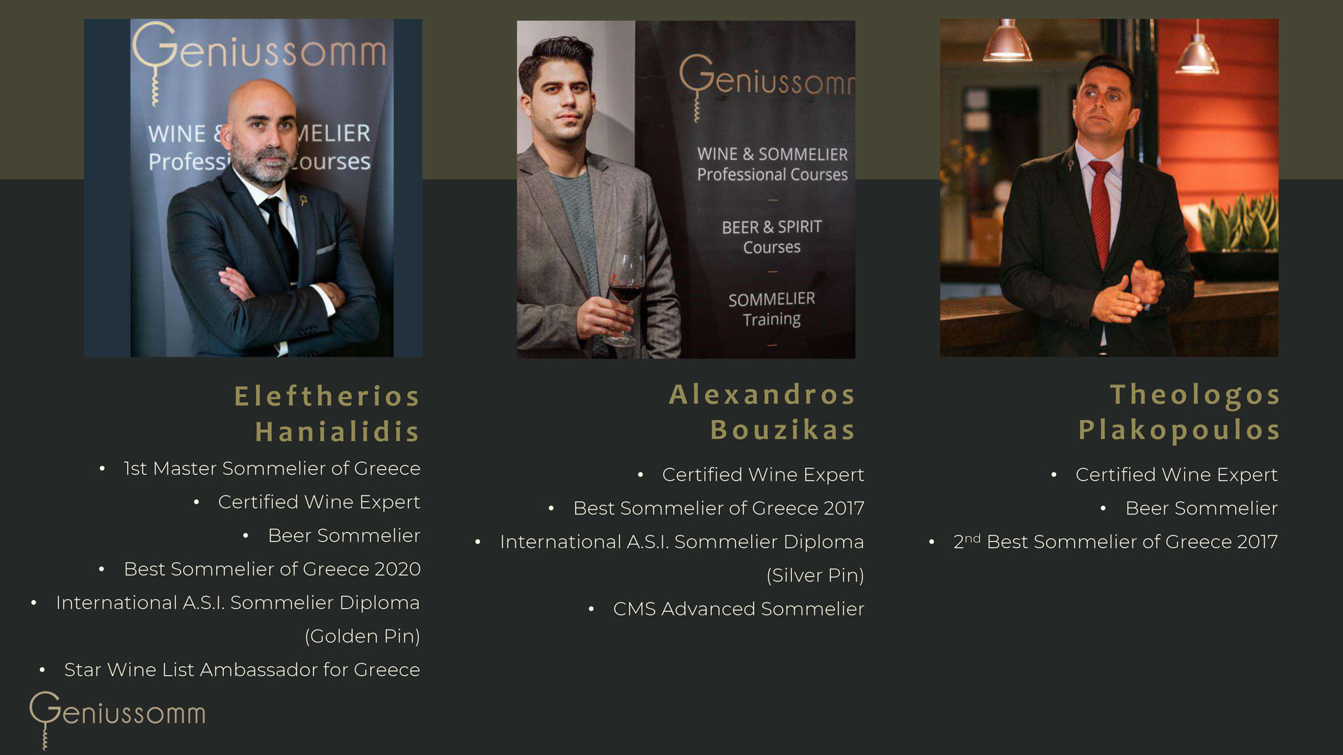 Genius in Gastronomy English Presentation