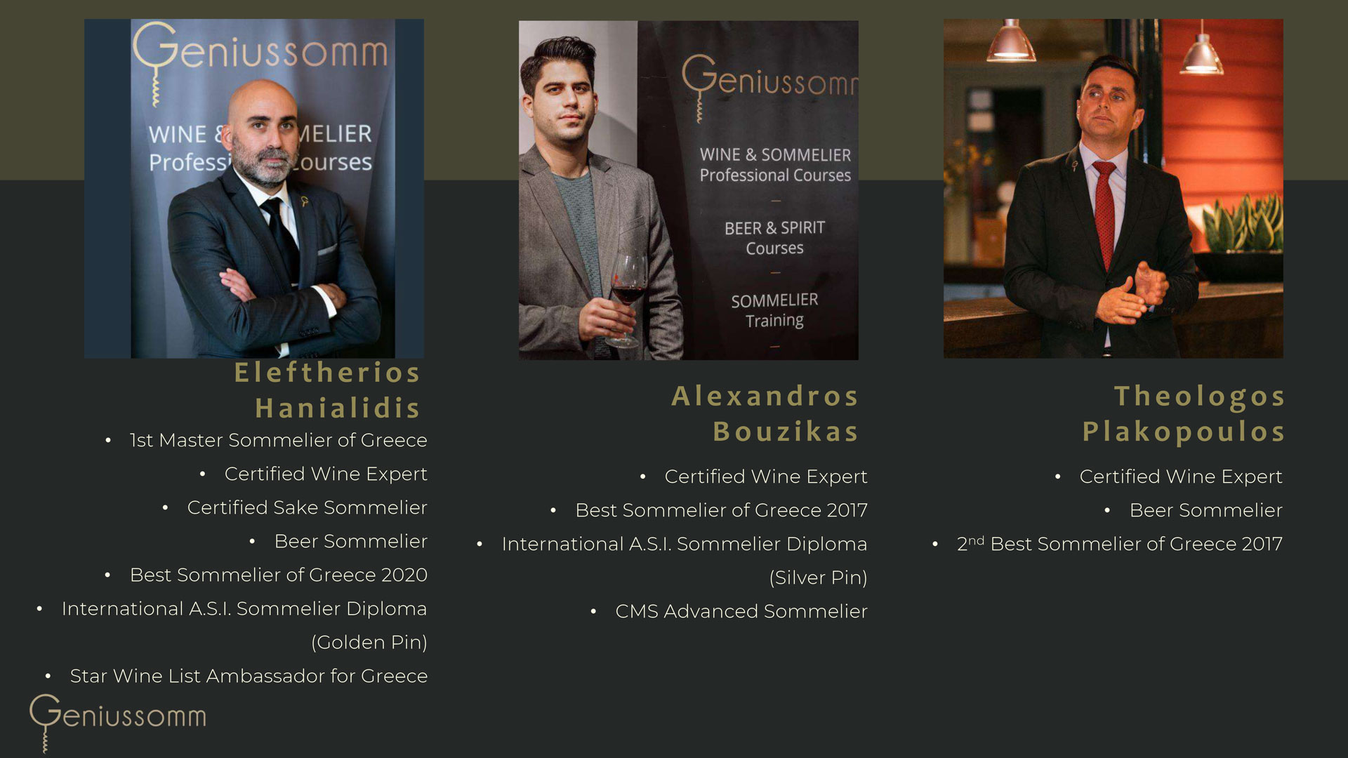 Genius in Gastronomy English Presentation